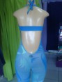 Blusa Azul ( Costas )